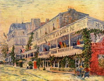 Paris Painting - Vincent Willem van Gogh Das Restaurant Paris